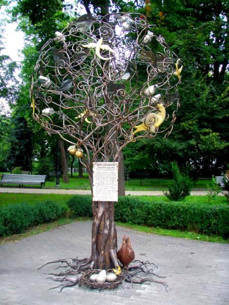 "Дерево желаний" в Крещатом парке