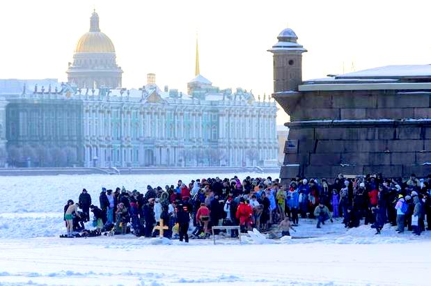 Крещение на Неве